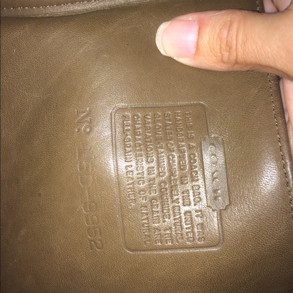 Authentic COACH leather backpack purse - Picture 4 of 4